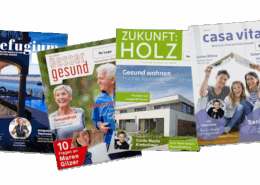 verschiedene Branchenmagazine liegen übereinander
