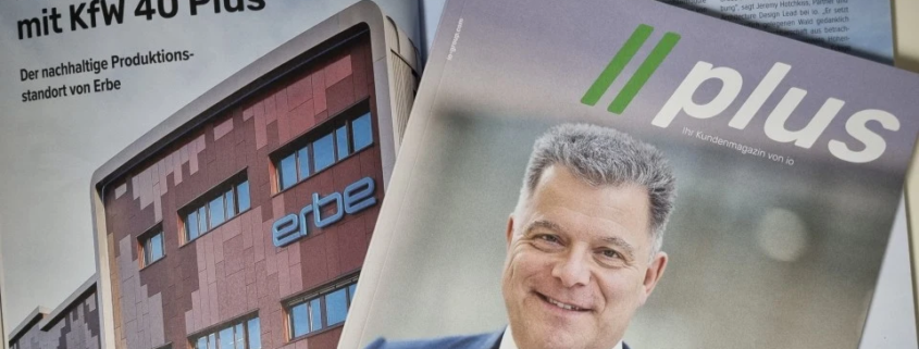 Cover PLUS Kundenmagazin des Heidelberg Generealplaners
